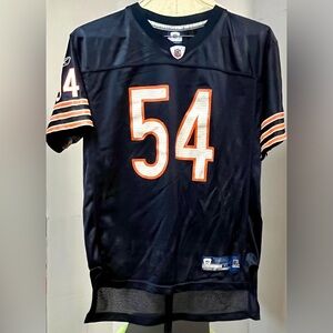 Vtg NFL Brian Urlacher #54 Chicago Bears GSH Reebok Embroidered Jersey Youth XL